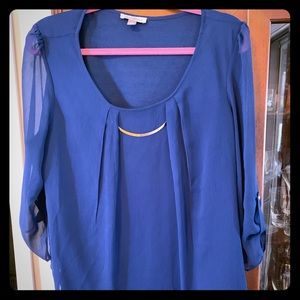 Roz and Ali blue dress top never worn